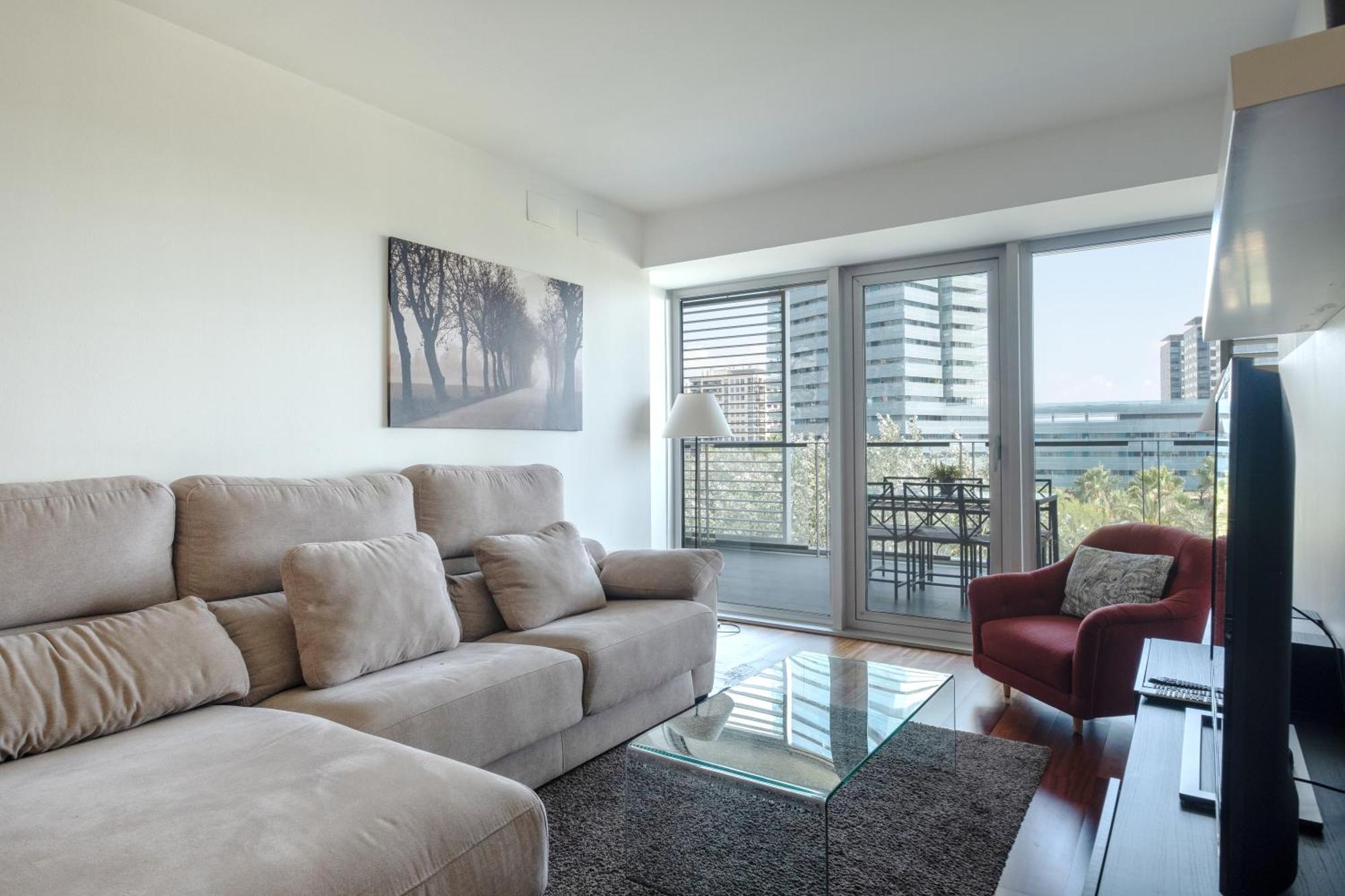 Rent Beach-diagonal Mar Appartamento Barcellona
